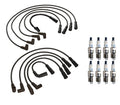 Denso 7mm Wire Set & 8 Double Platinum Spark Plug Kit for Chevy Pontiac V8
