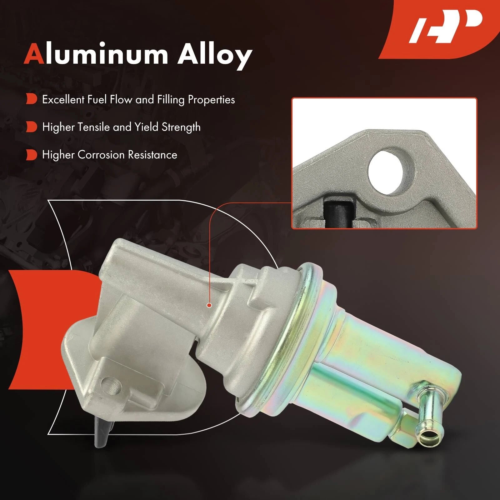 Mechanical Fuel Pump for Ford E-150 E-250 E-350 Econoline