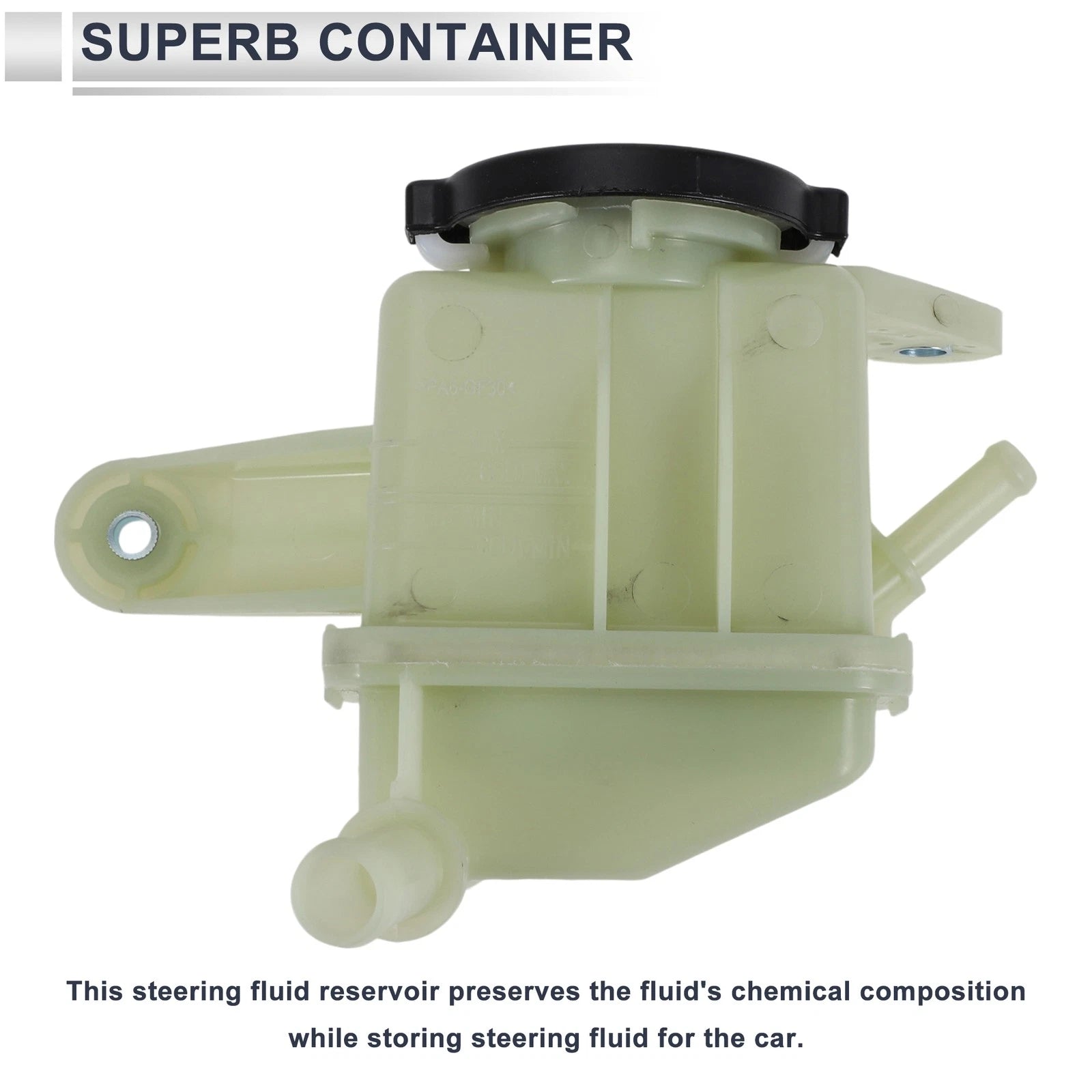 Power Steering Reservoir for Subaru Legacy (2010–2014) 1 Pc Beige