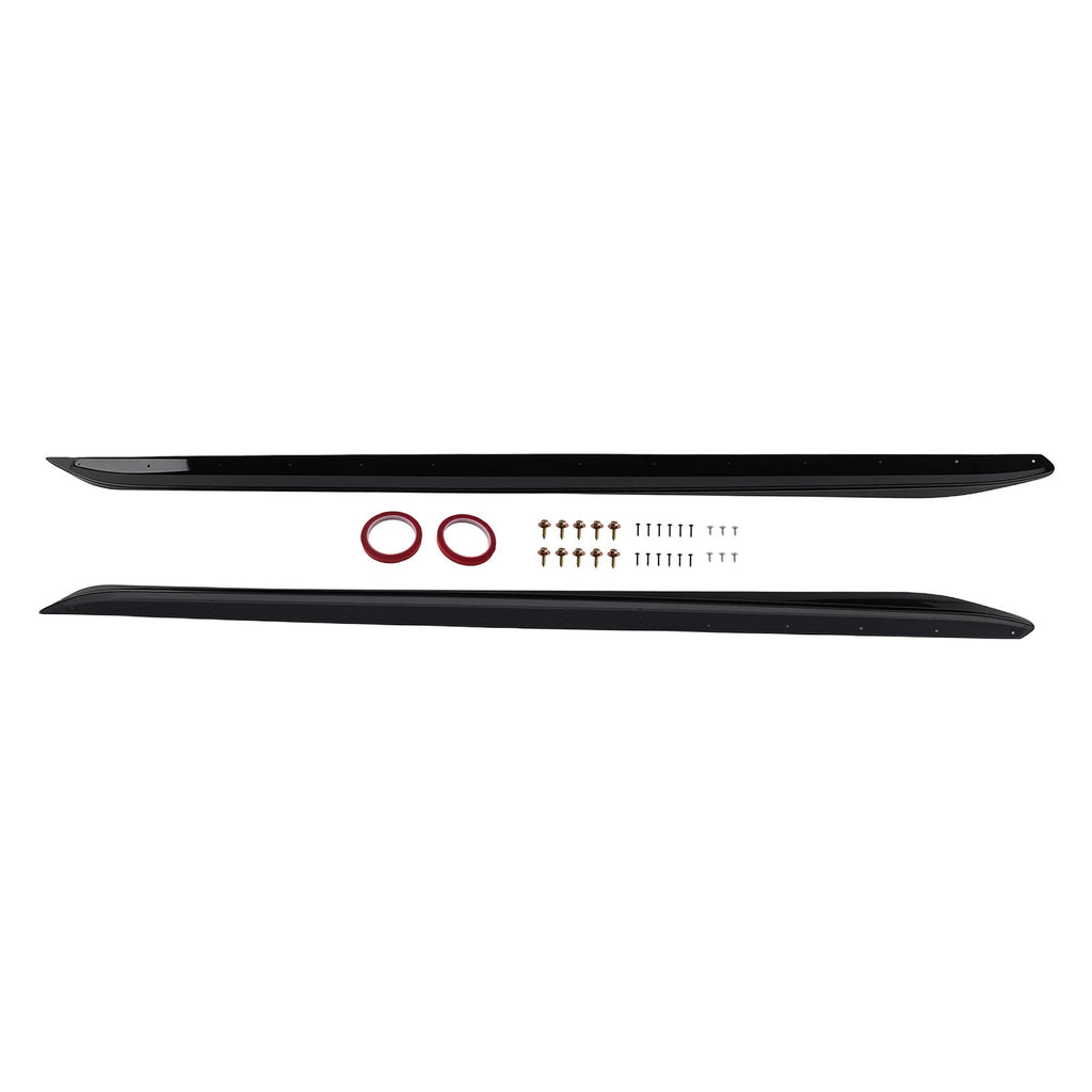Set of 2 ABS Side Skirt Extensions for BMW G20 3 Series M-Sport (2019–2023)