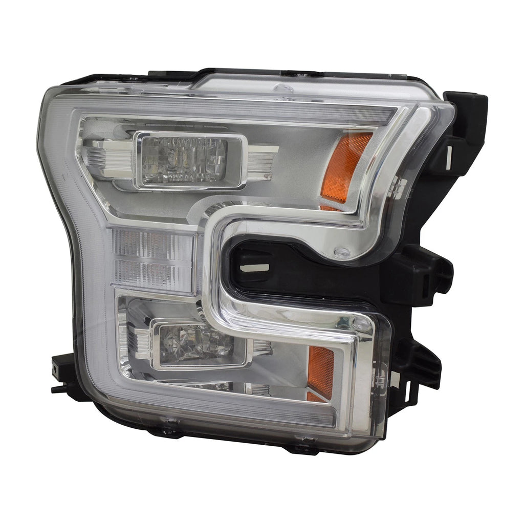 Replacement Passenger Side LED Headlight Assembly w/o Controller