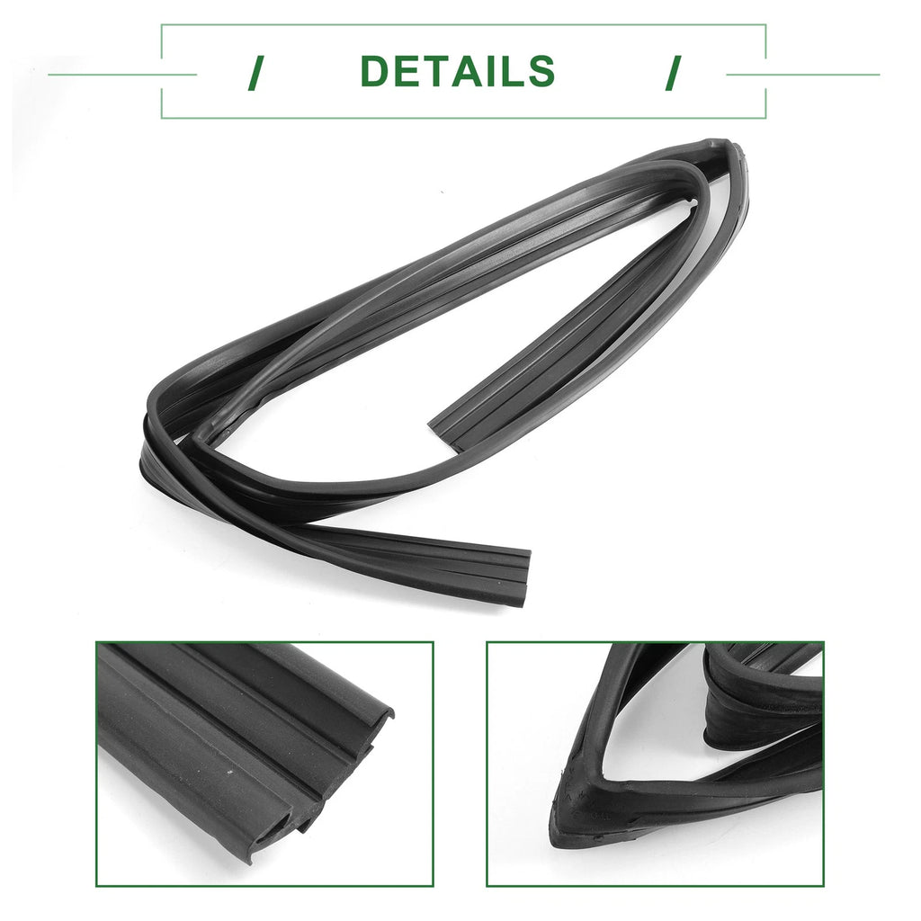 1Pc Rear Left Door Window Run Channel Seal Strip for Honda Fit (2007–2020) No.72775TF0003