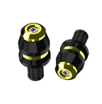 22mm 7/8" Motorcycle Handlebar Grips Bar End Slider Caps for Universal Models