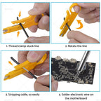 15-in-1 Soldering Iron Kit 60W Adjustable Temperature for Electronics