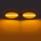 LED Black Dynamic Side Marker Lights for Mini Cooper R50 R52 R53 (2001-2008)