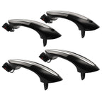 Set of 4 Door Handles for BMW M5 M6 (2009–2016) Black