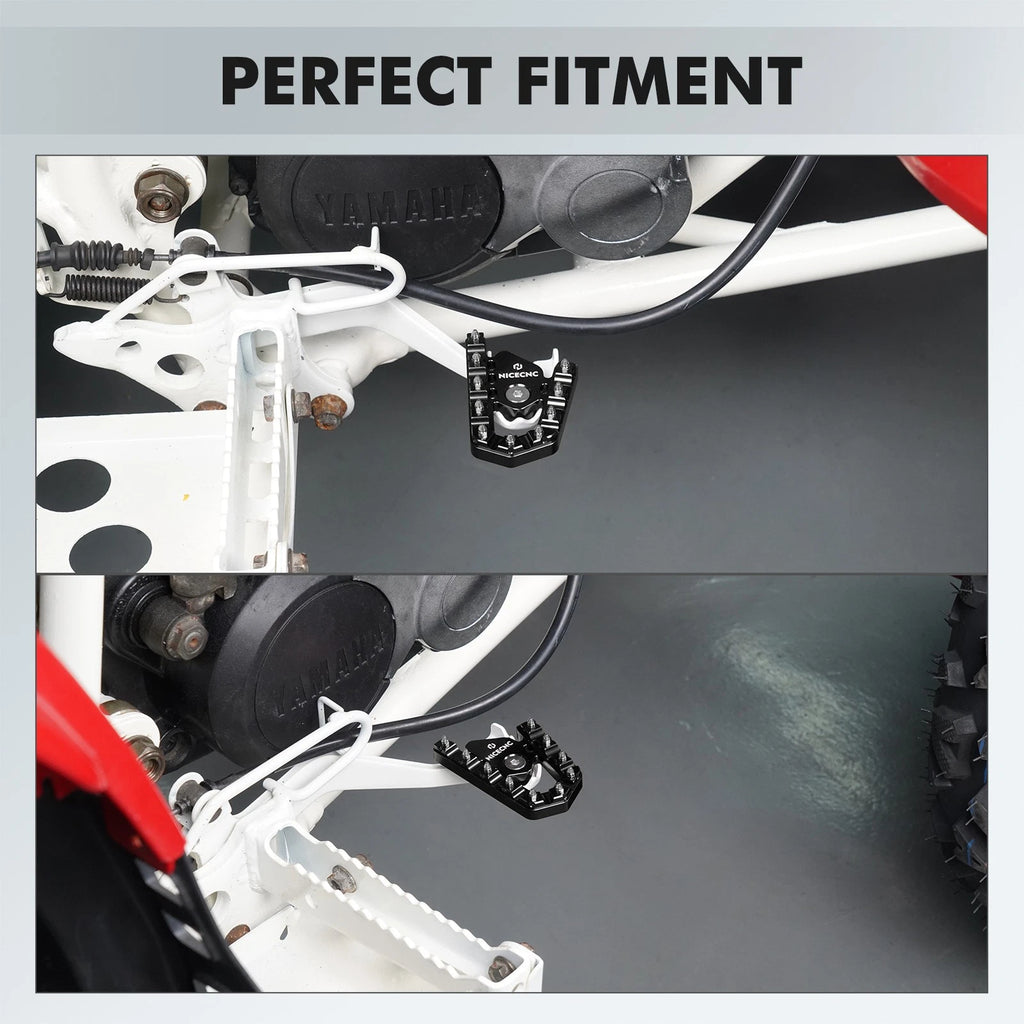 Rear Brake Pedal Extender Pad for Yamaha Blaster YFS200 (1988–2006)