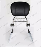 Adjustable Backrest Sissy Bar Luggage Rack for Harley Dyna (2006–2017)
