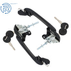 Front Left+Right Side Door Handle Set for VW Jetta Golf (1993–1999)