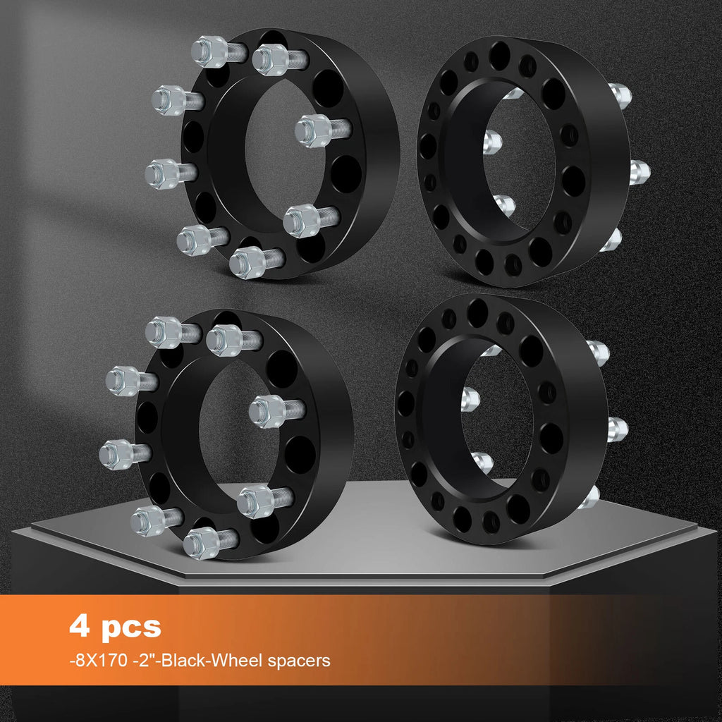 Set of 4 Wheel Spacers for Ford F-250 F-350 Super Duty (1999–2023)