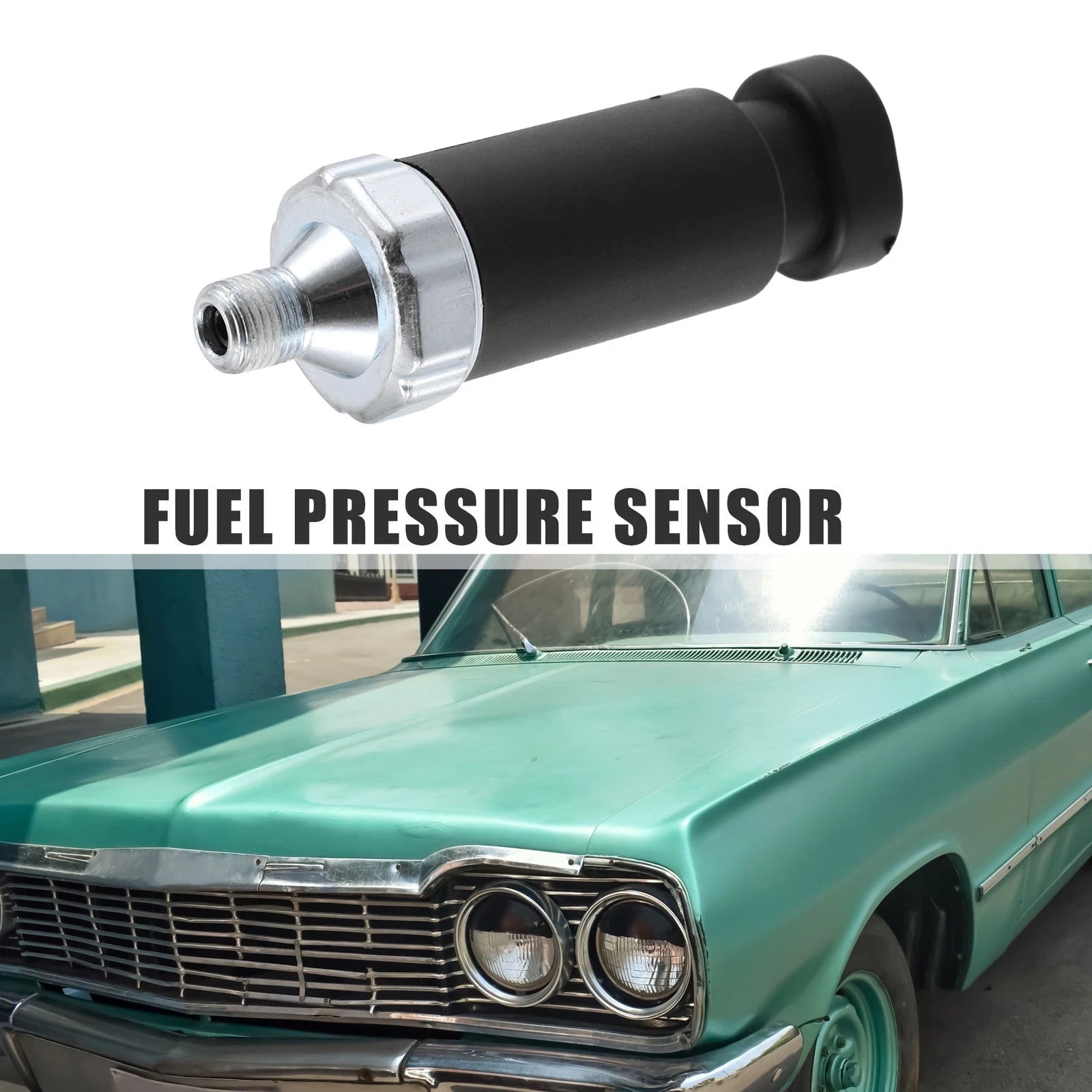 Engine Oil Pressure Sensor for Buick Regal (1989–1991) 19244497 Black Plastic