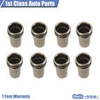 Set of 8 Injector Cups & O-rings for Chevrolet Silverado 2500 HD (2001–2004)