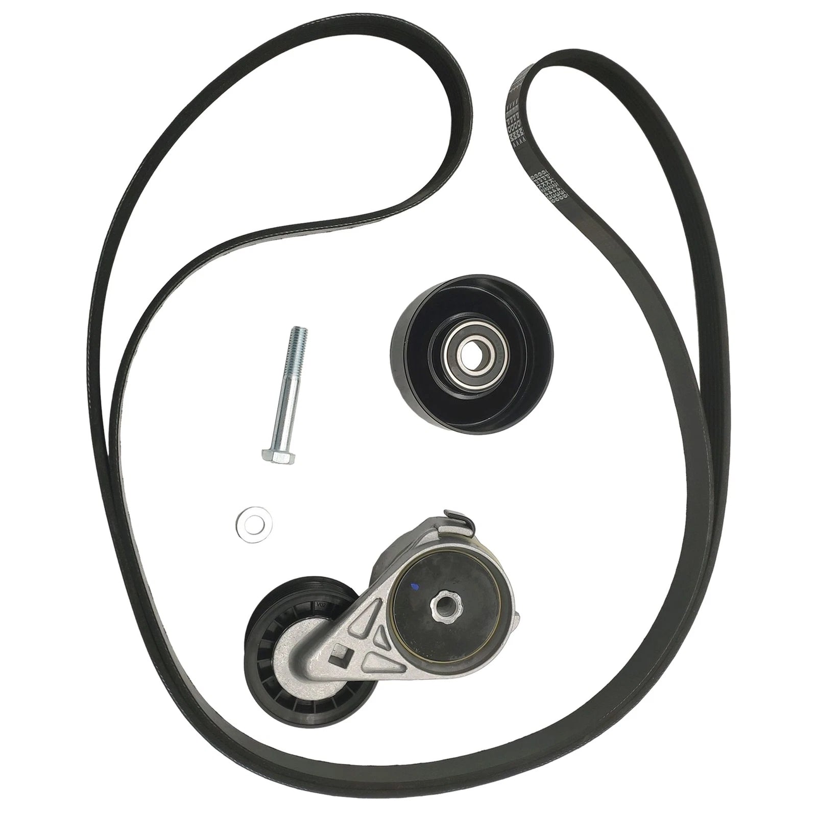 Serpentine Belt Tensioner Pulley Kit for Chevrolet Silverado 1500 (2007–2013)