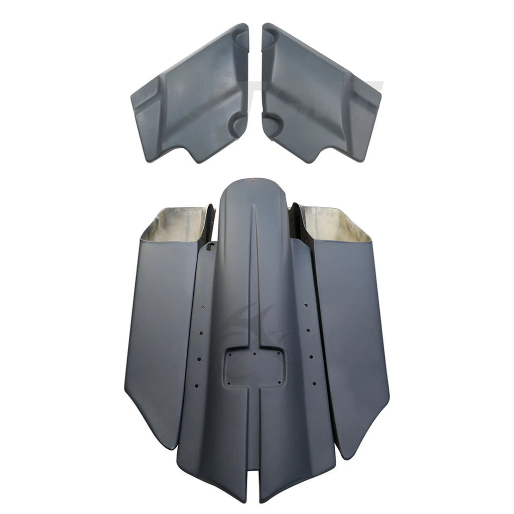 7" Stretched Saddlebag Fender Side Covers for Harley Touring (2014–2024)