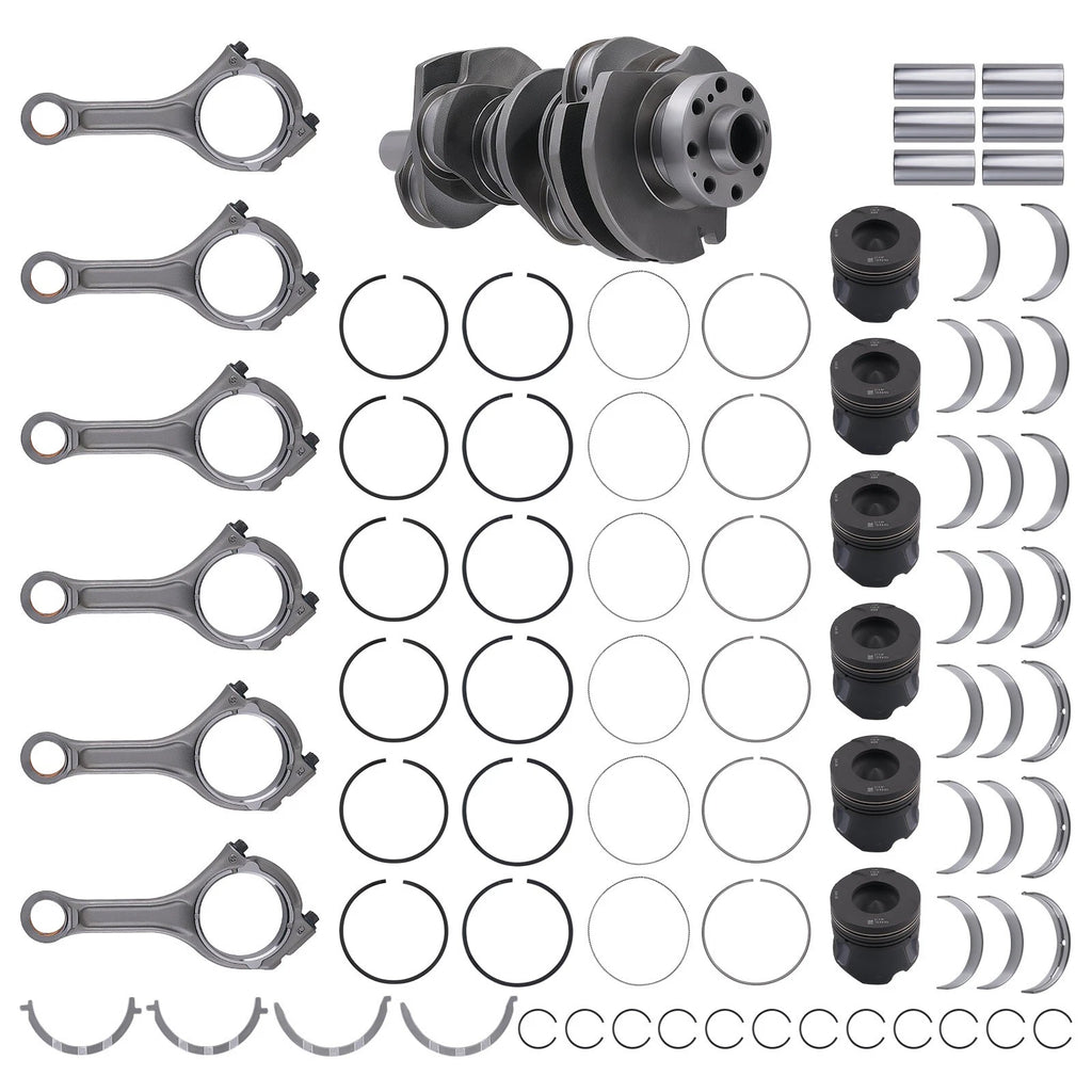 Engine Crankshaft Conrods Pistons Bearing Kit for Jeep Ram 1500 (2014–2023)