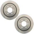 2X Brembo Rear Vented Coated Disc Brake Rotors for Ford F-150 (2012–2018)