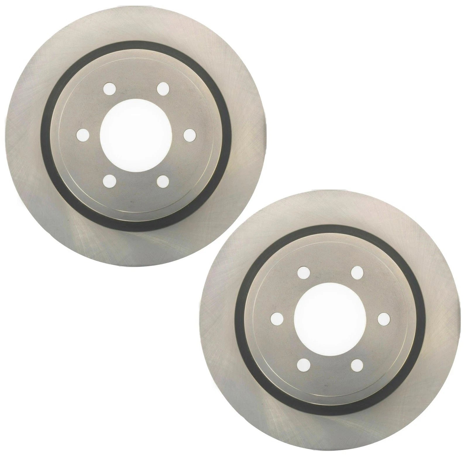 2X Brembo Rear Vented Coated Disc Brake Rotors for Ford F-150 (2012–2018)