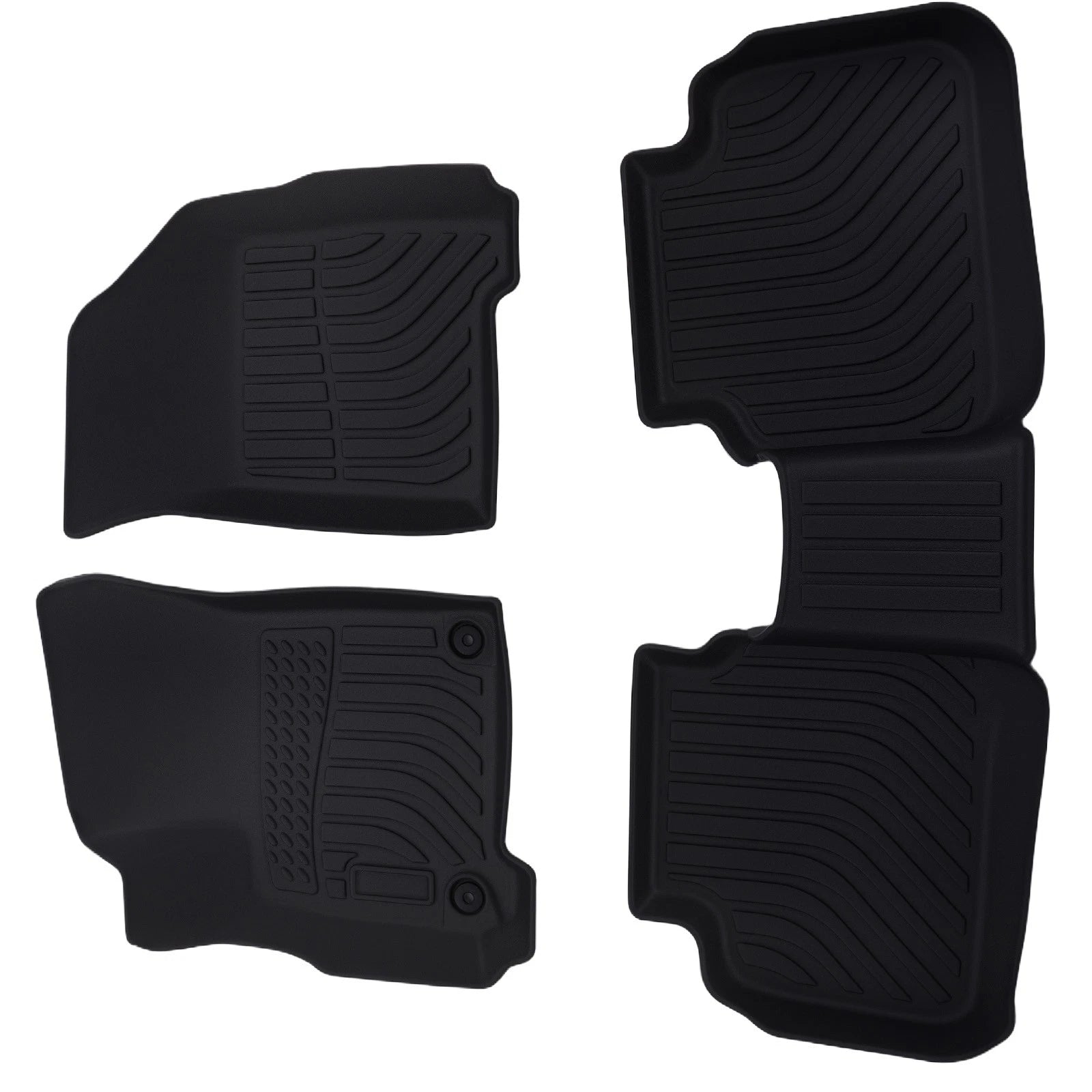 All-Weather Floor Mats for Dodge Journey (2011–2020) TPE Rubber Waterproof