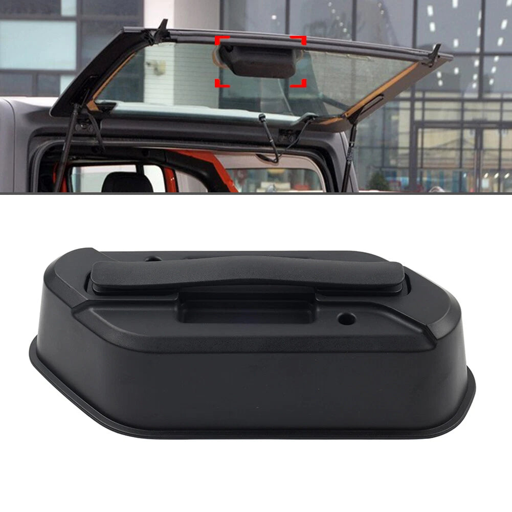 Tailgate Rear Window Glass Grab Handles for Jeep Wrangler JL (2018–2024)