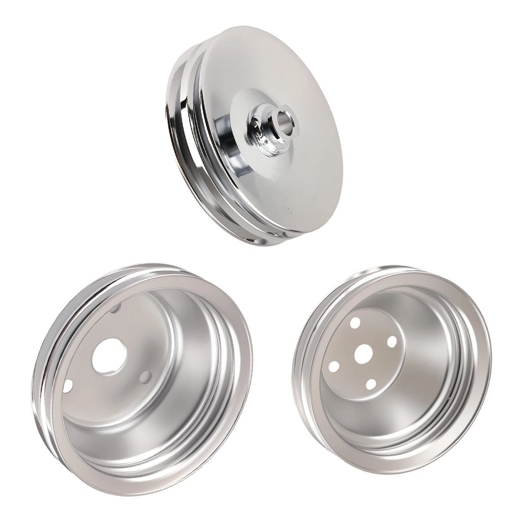 Water Pump Pulley Kit for Chevrolet Small Block (283–350, 305–350)