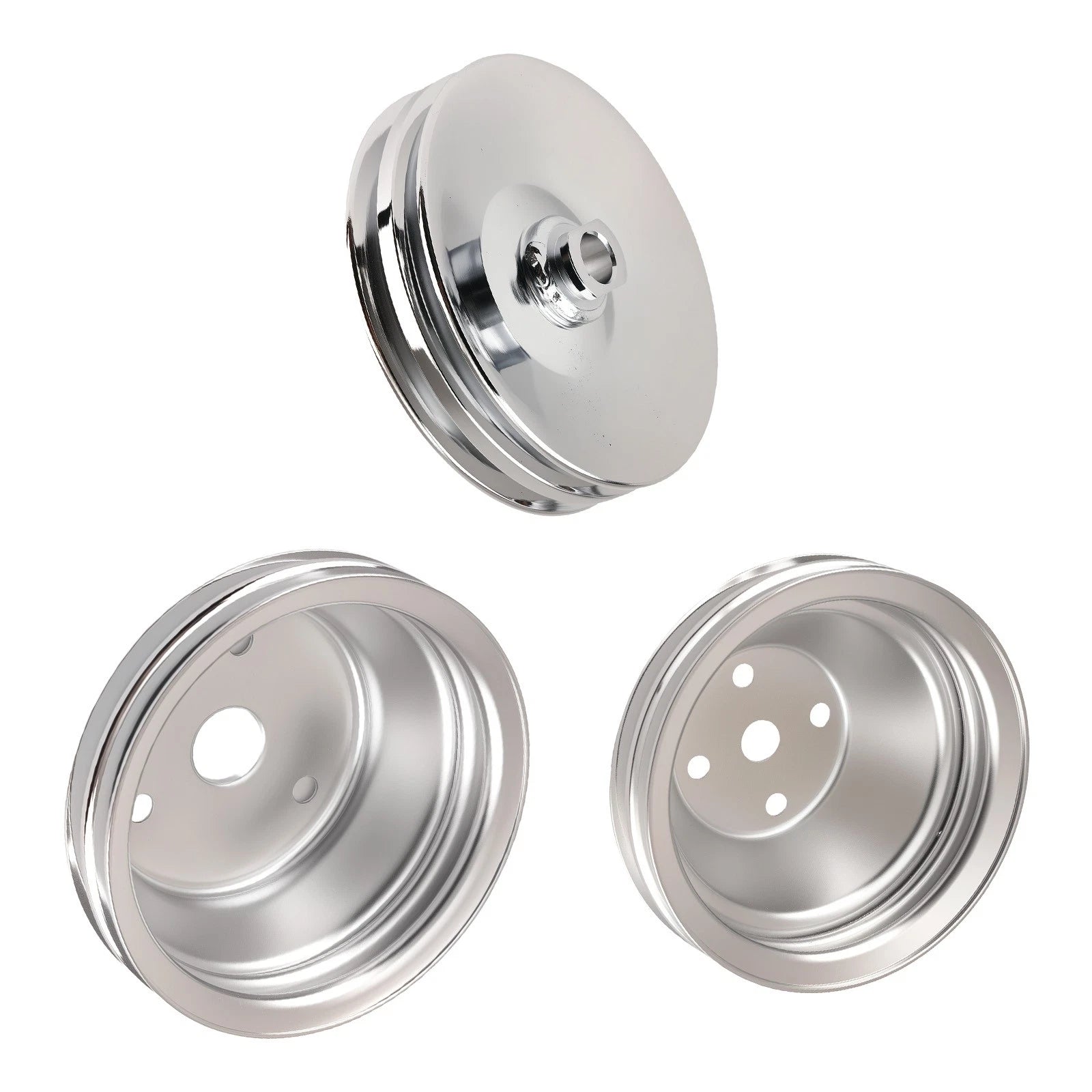 Water Pump Pulley Kit for Chevrolet Small Block (283–350, 305–350)