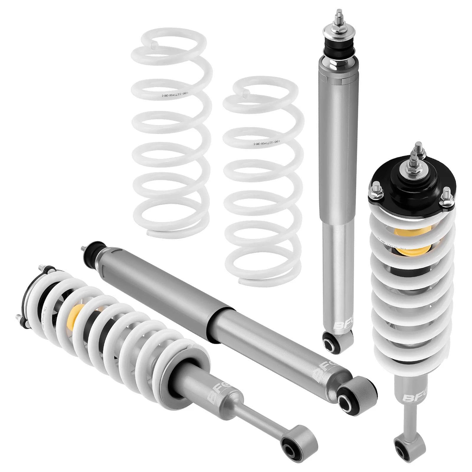 Air to Coil Spring & Strut Conversion Kit w/ Shocks for GX460 (2010–2018), GX470 (2003–2009)