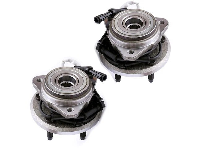 Front Wheel Hub Assembly Set of 2 for Mazda B3000 4WD (2005) DQ511KS