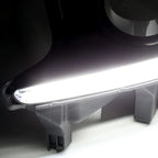 Pair of Fog Light Bezels for Toyota Highlander (2014–2016) + LED DRL Bar