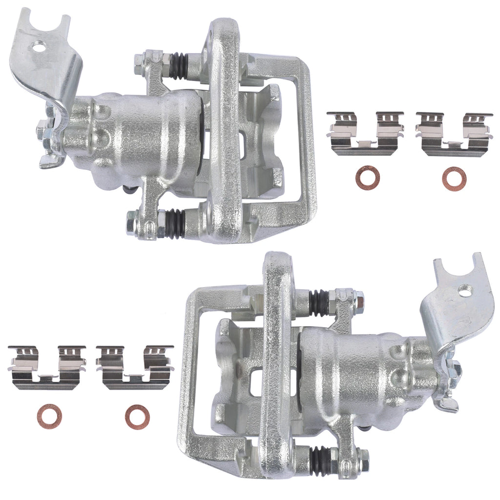 Set of 2 Rear Brake Calipers for Honda Accord (2008-2012)