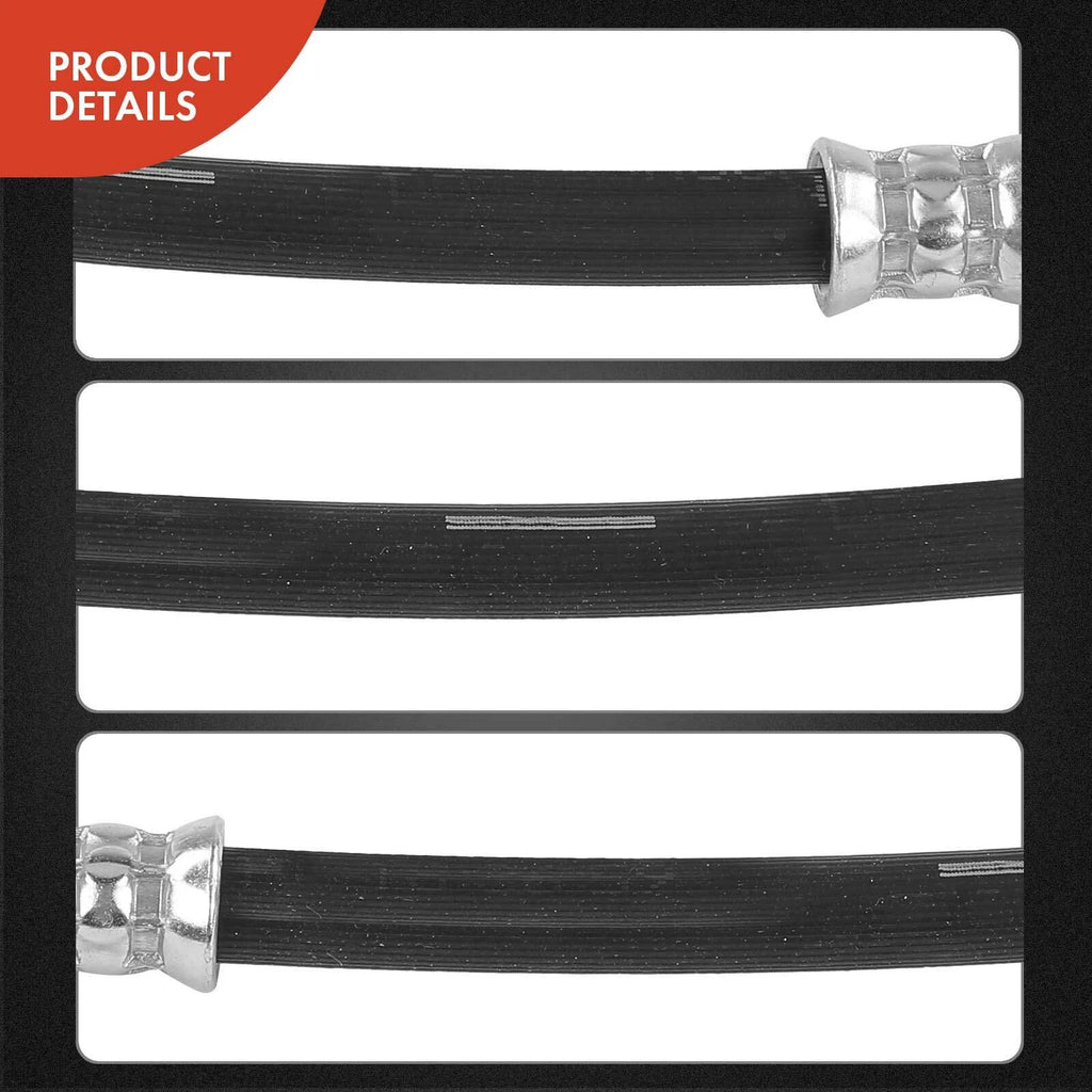 2X Rear Outer Brake Hydraulic Hose for Honda Odyssey (1995–1998)