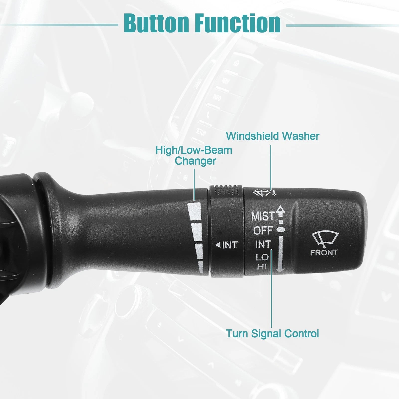 Turn Signal Switch for Hyundai Elantra 2011–2016 No. 93420-1U000