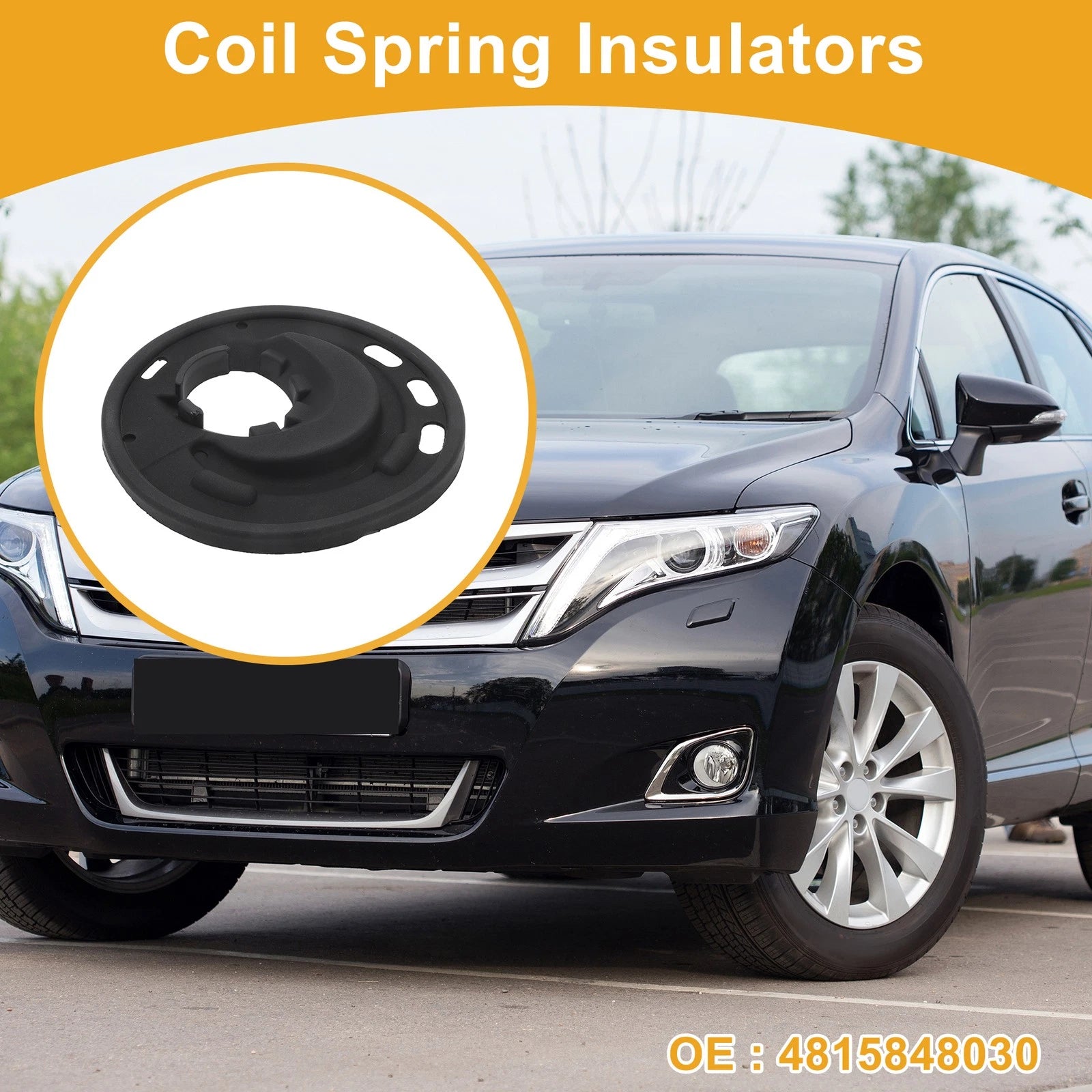 Lower Coil Spring Insulator No. 4815848030 for Toyota Venza (2009–2016) Rubber