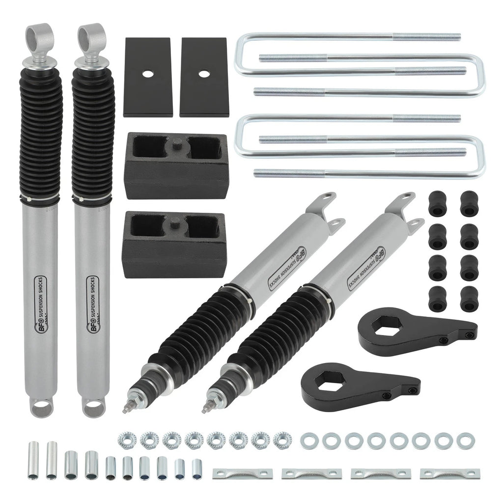 3" Front 3" Rear Lift Kit for Chevy Silverado GMC Sierra 1500 4WD (1999–2006)