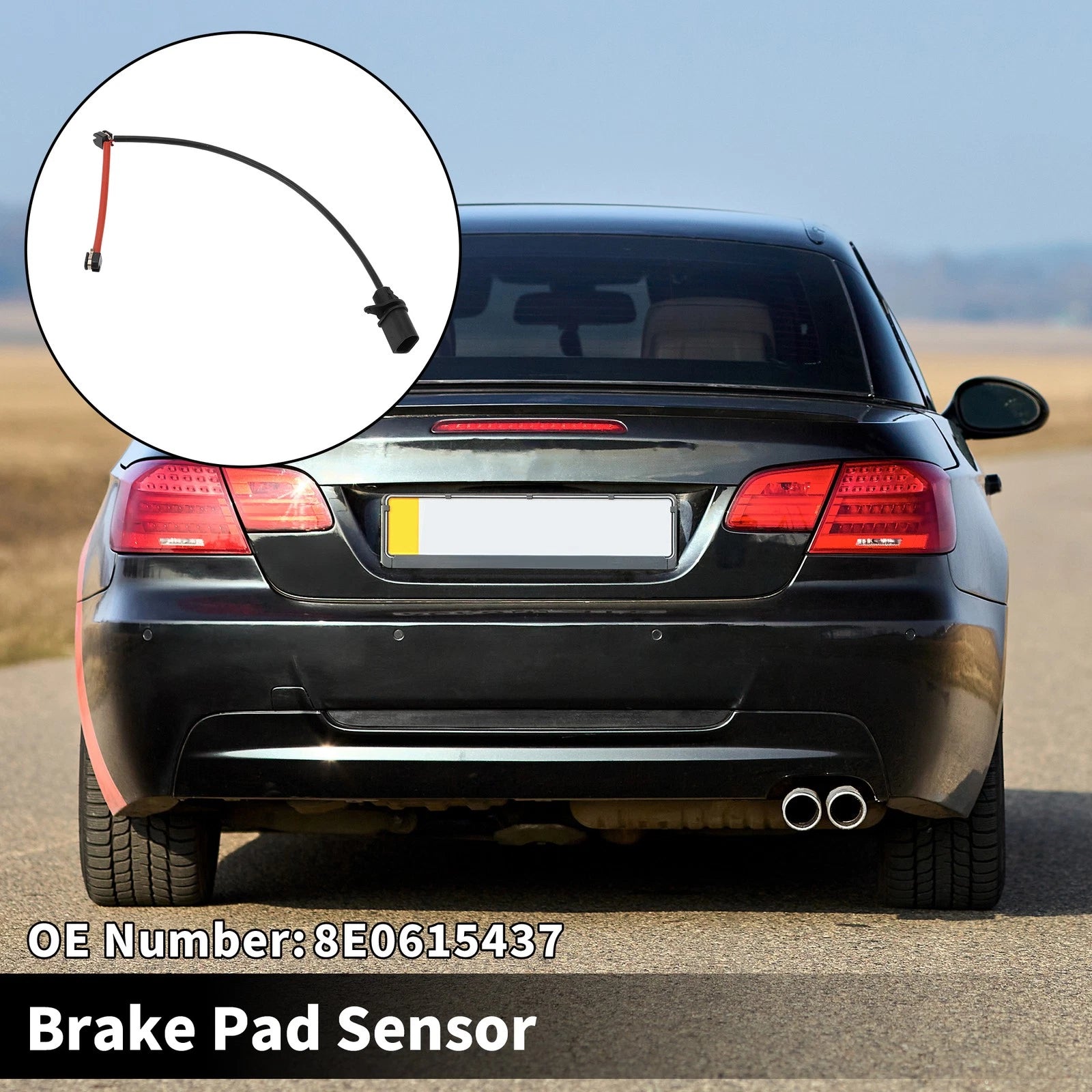 1pc Brake Pad Wear Sensor for Audi R8 4.2 (2007–2015) No. 8E0615437
