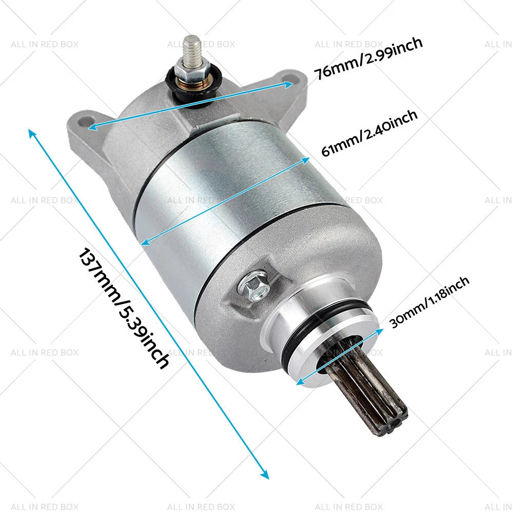 Starter Motor for Honda CBF125 (2009–2013), CBF150 (2007–2011), CRF150F (2006–2017)