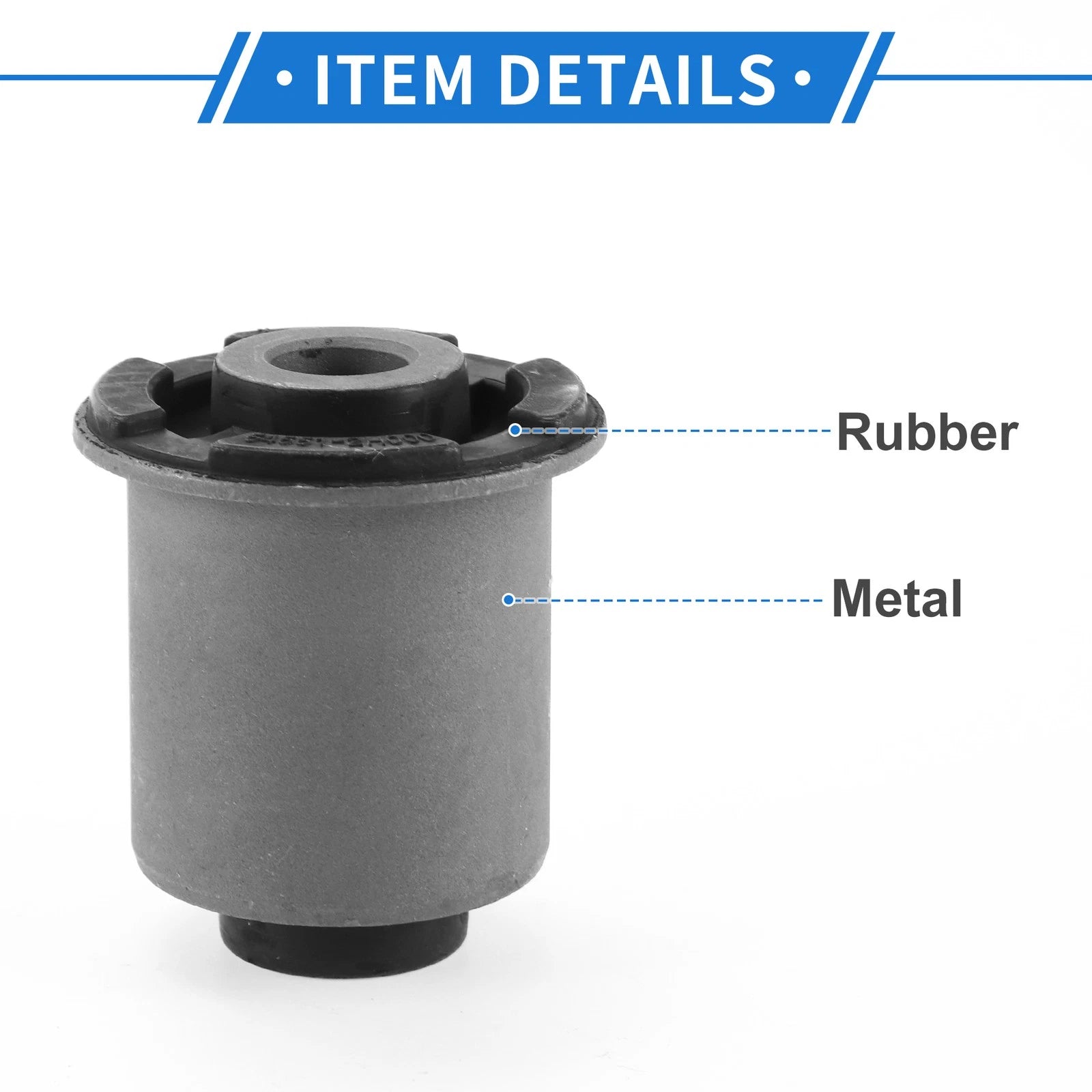 Front Lower Control Arm Bushing No. 54551-2H000 for Hyundai Elantra (2007–2012)