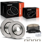 Front Disc Brake Rotors & Ceramic Pads for Honda Odyssey (2018–2023)