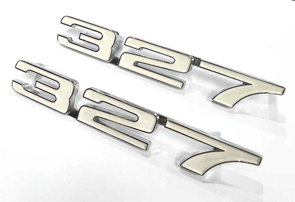 Front Fender Emblems Left Right Replacement for 1968 Chevy Camaro (1968–1968)