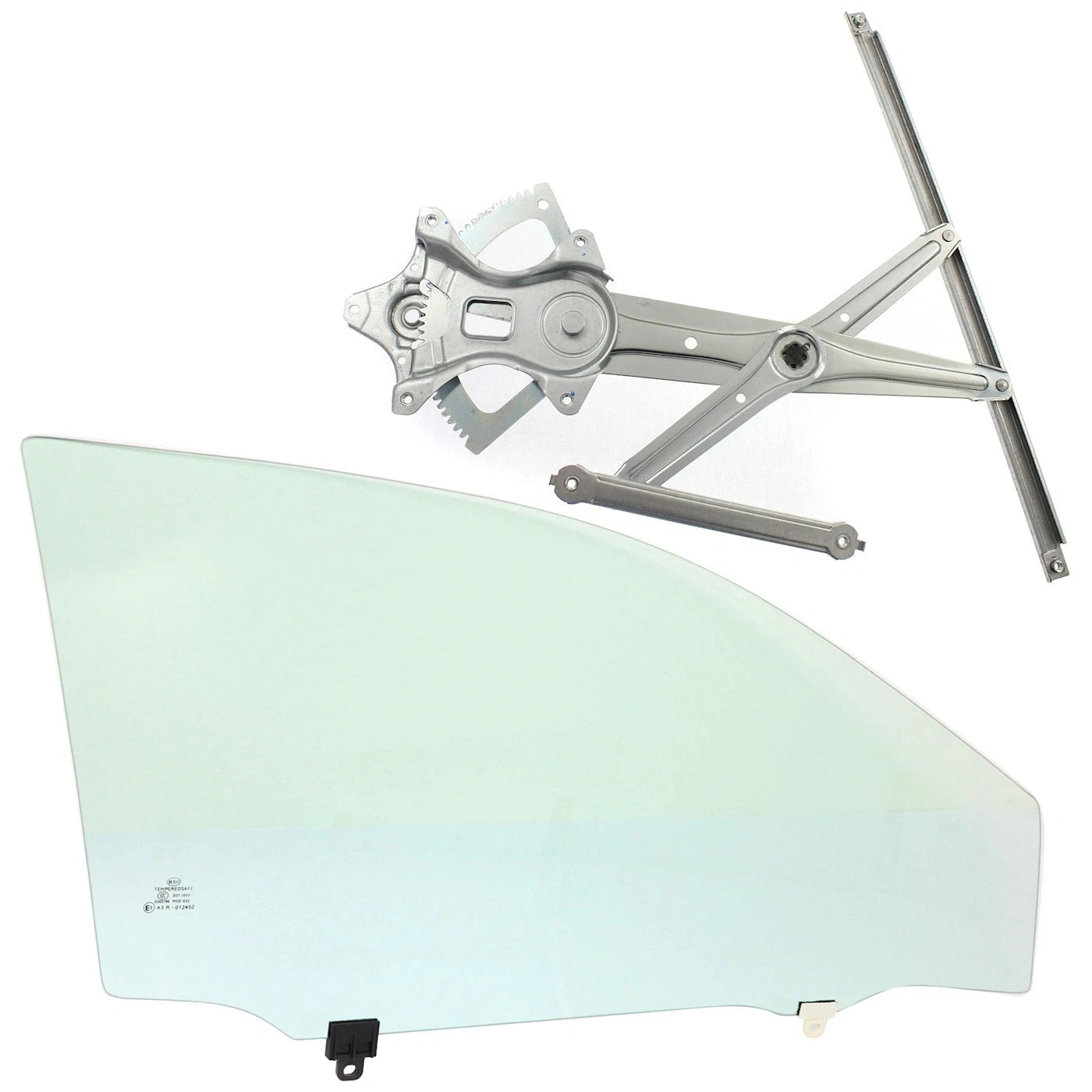 Front Passenger Door Glass for Toyota Corolla (2009–2013)