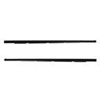 Pair Front Outer Weatherstrip Door Belt Fits Honda Civic EG 4D Sedan 1992-95