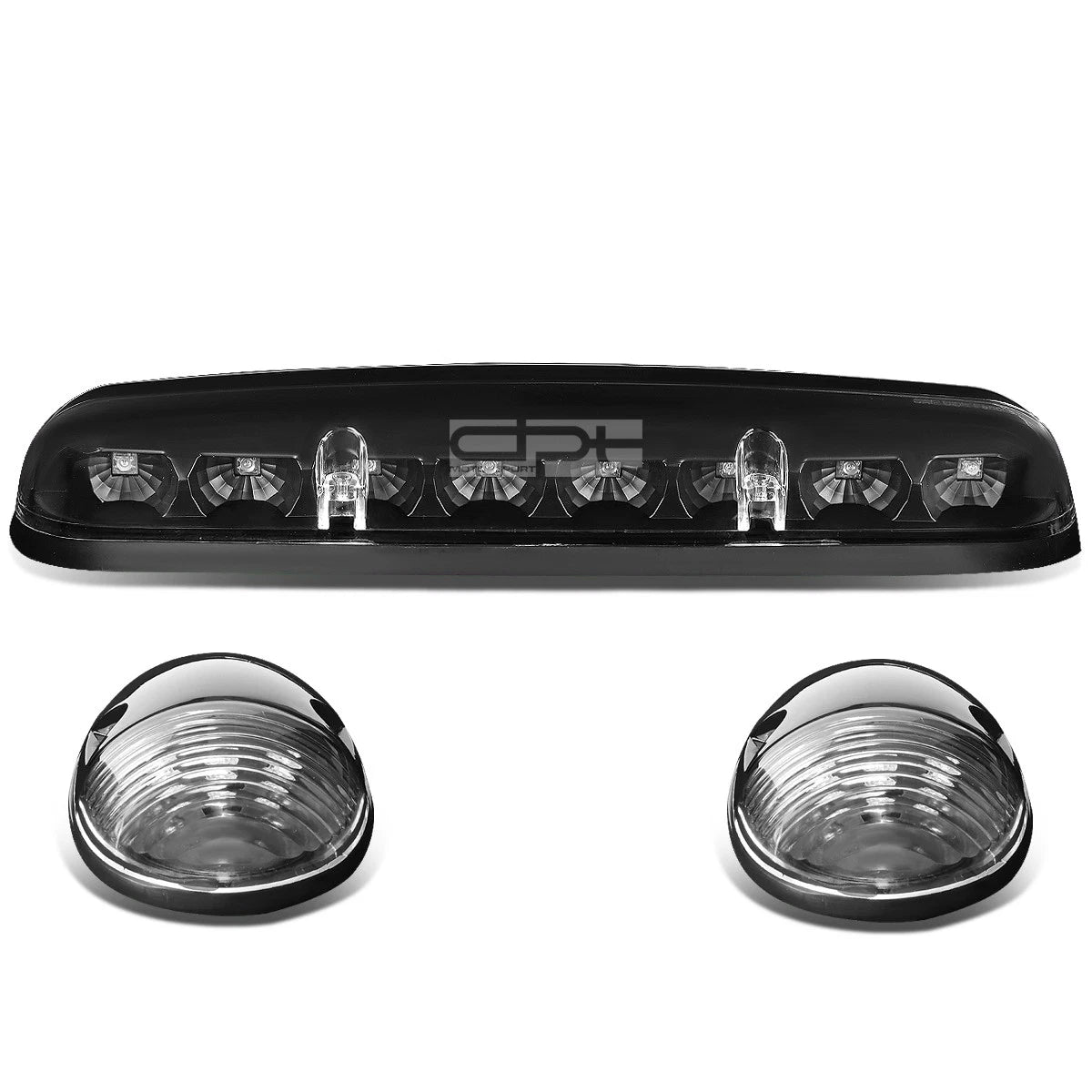 3Pcs Blue LED Cab Roof Running Light Marker Lamps for Silverado Sierra (2002–2007)