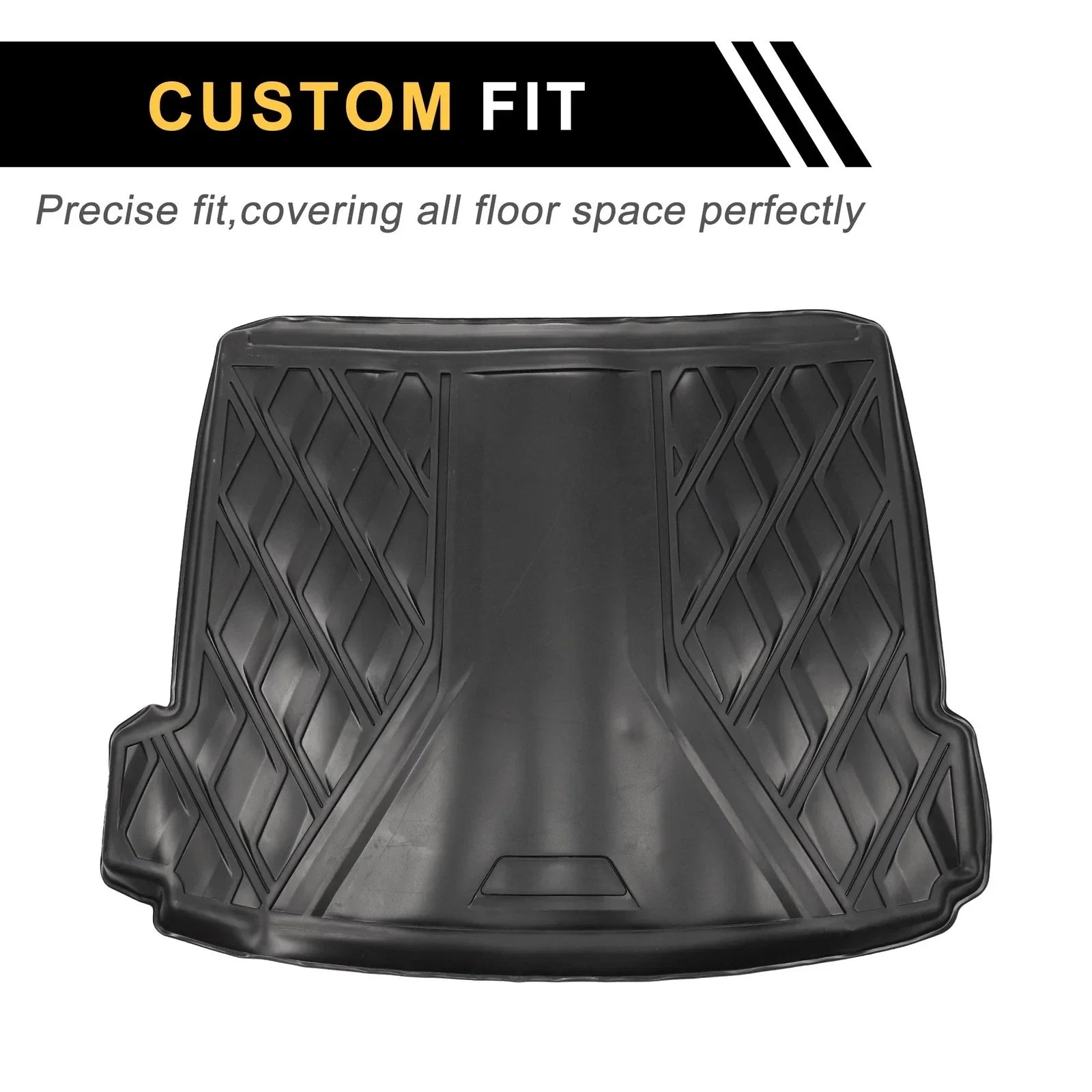 Cargo Liner Rear Trunk Mat 5 Seats for BMW X6 Diamond Pattern TPE