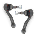 Set of 2 Front Outer Steering Tie Rod Ends for BMW 135i (E82 E88 E89)