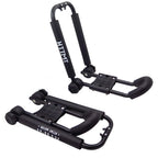 1 Pair Foldable Kayak Carrier J-Bar Roof Rack for Canoe (Fits Most Models)