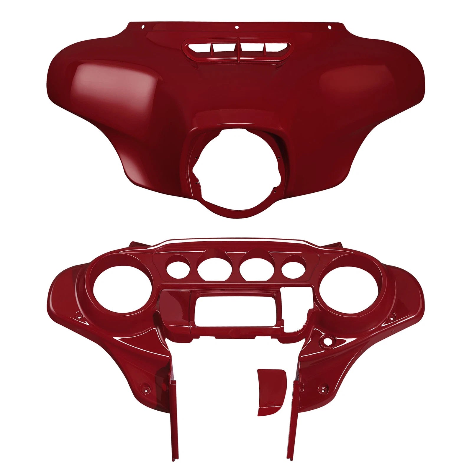 Front Inner Outer Fairing for Harley Electra Glide 2014–2024 (Billiard Red)