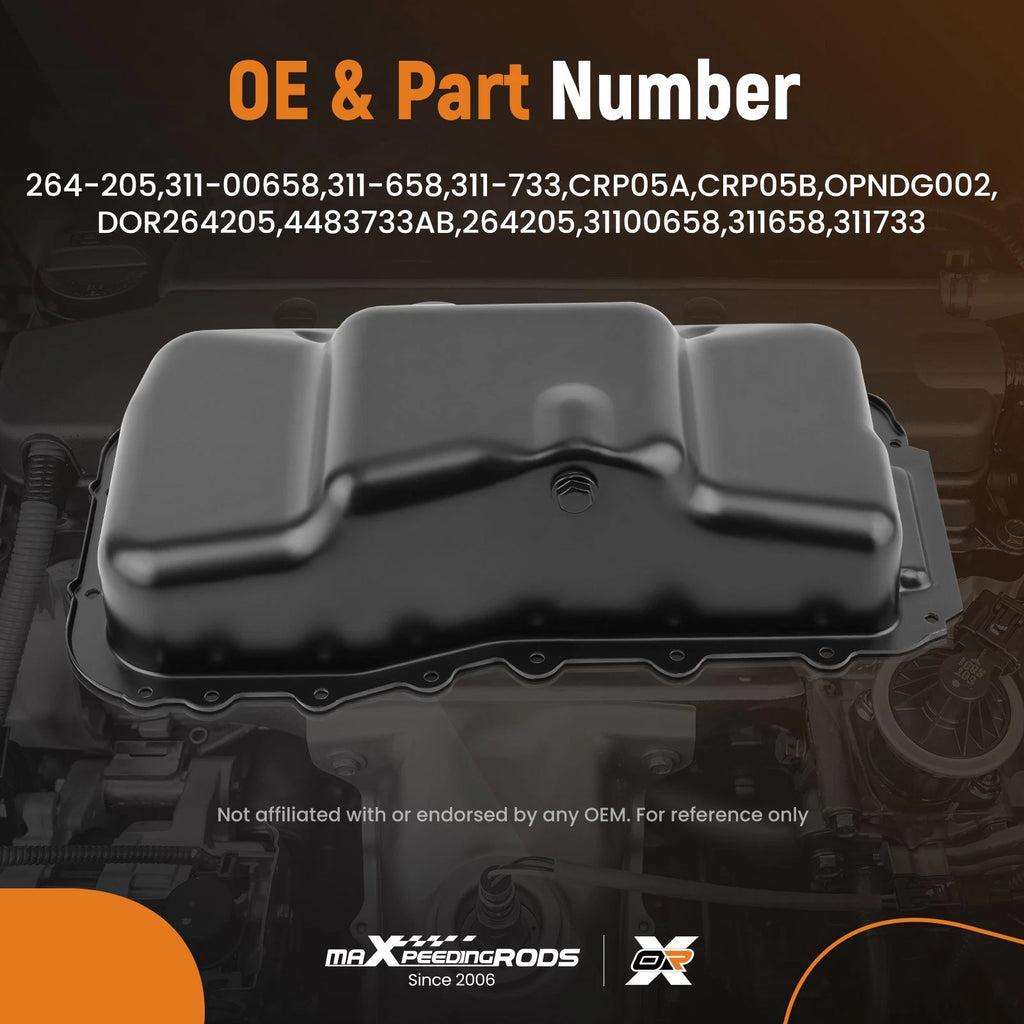 Engine Oil Pan for Dodge Grand Caravan Chrysler Town & Country (2001–2010)