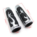 Flame Hand Grips 22mm 7/8" for Honda ATV CB CBR NSR RVF RVT VFR VTR Hornet