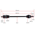Front CV Joint Axle Set for Polaris RZR XP 1000 EPS (2014–2020) 1334492