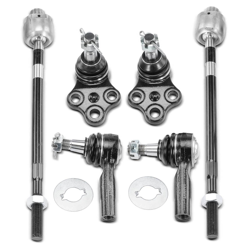 6X Front Ball Joint & Tie Rod End for Nissan Pathfinder (1996–2004)