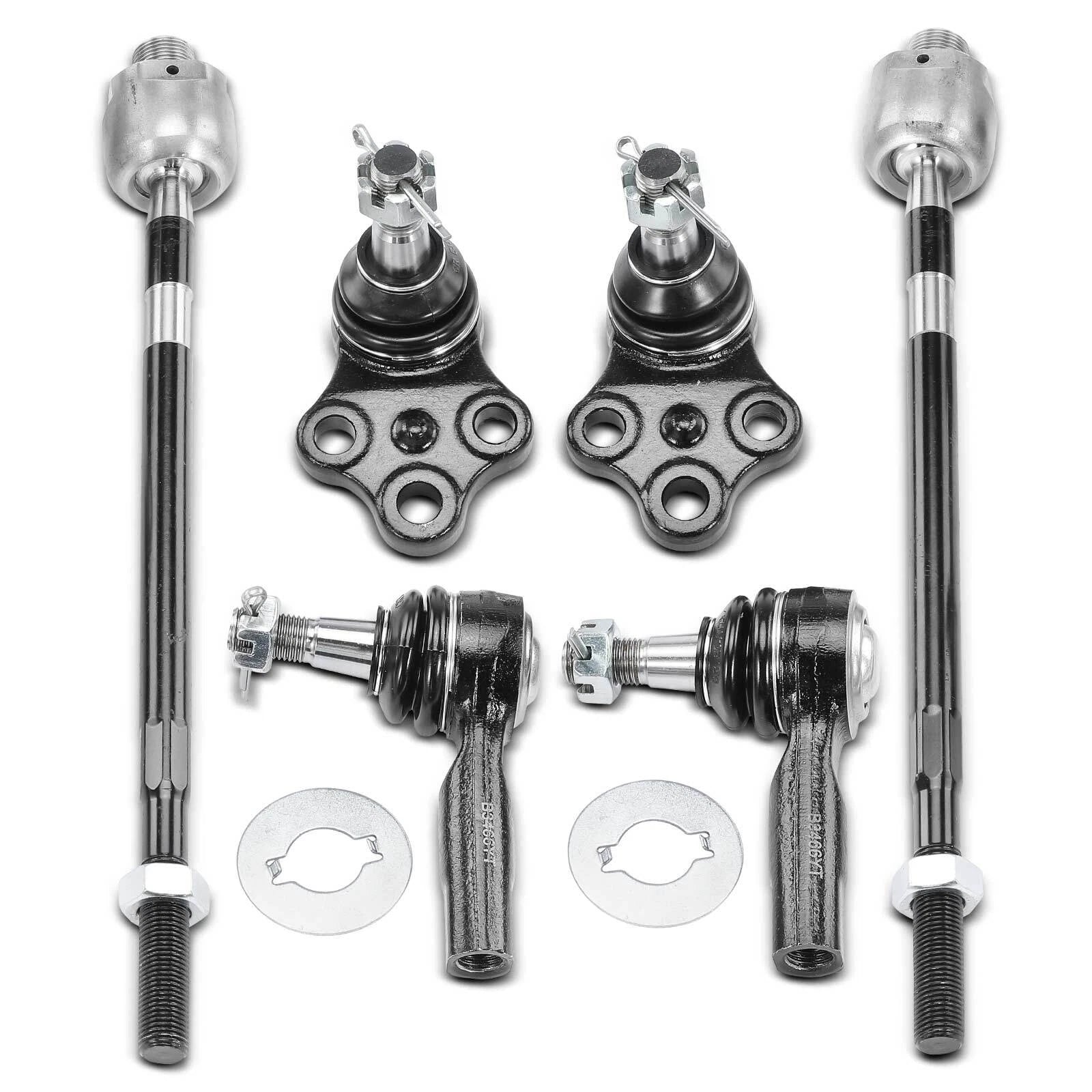 6X Front Ball Joint & Tie Rod End for Nissan Pathfinder (1996–2004)